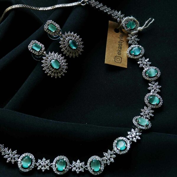 MINT GREEN SHEFI AD NECKSET