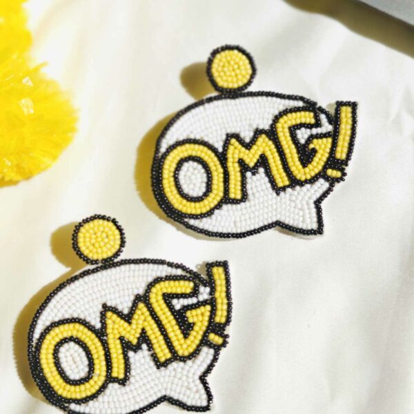 OMG Beaded Earrings