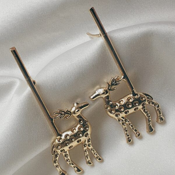 RainDeer Brass Earrings